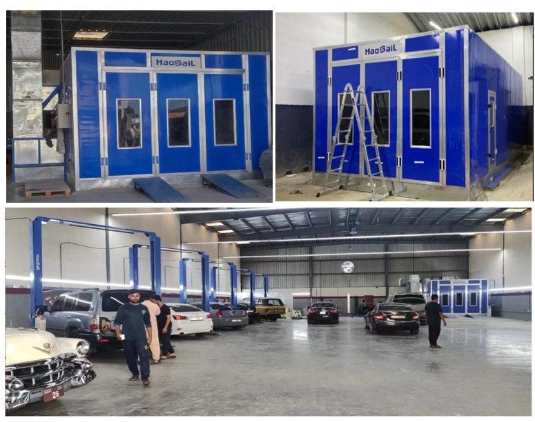 ### Advantages of Haosail Spray painting booth